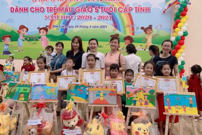 Hội thi nét vẽ xanh năm học 2020 – 2021