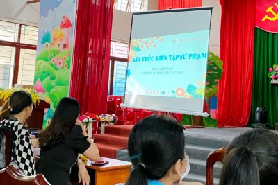 Tổng kết và đánh giá đoàn kiến tập sự phạm K2020 năm học 2022 – 2023 tại trường Mầm Non 10-3