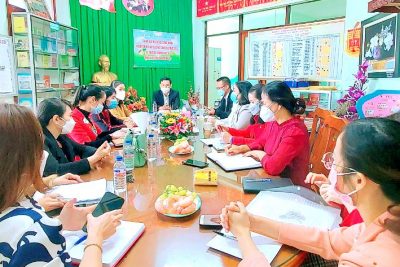 Trường Mầm Non 10-3  Đón Đoàn Đánh Giá Ngoài Về Kiểm Định Chất Lượng Giáo Dục Và Công Nhận Chuẩn Quốc Gia
